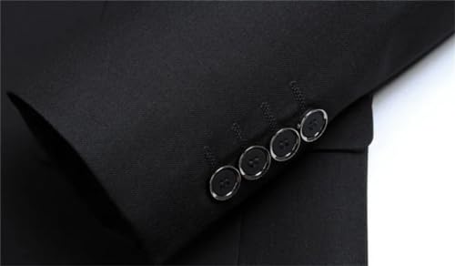 Men's Spring Single Breasted Cropped Blazer Vintage Classic Clothes Suit Jackets Coat3