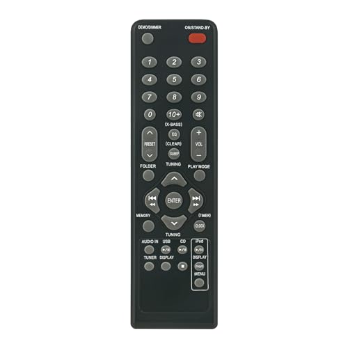 RRMCGA293AWSA VINABTY Replace Remote Control Fit for Sharp GA293AWSA Portable Boombox GXM10 GX-M10 - Image 3
