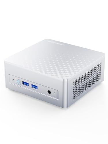 Image of MINISFORUM M1 Plus Mini PC Intel Core i5-12600H(12C /16T, Up to 4.5GHz), 16GB DDR5 512GB SSD Desktop Computer, USB4 /HDMI /DP Triple Output, 2x2.5G LAN, 4xUSB Port, WiFi6E, BT5.2, Intel Iris Xe Graphics