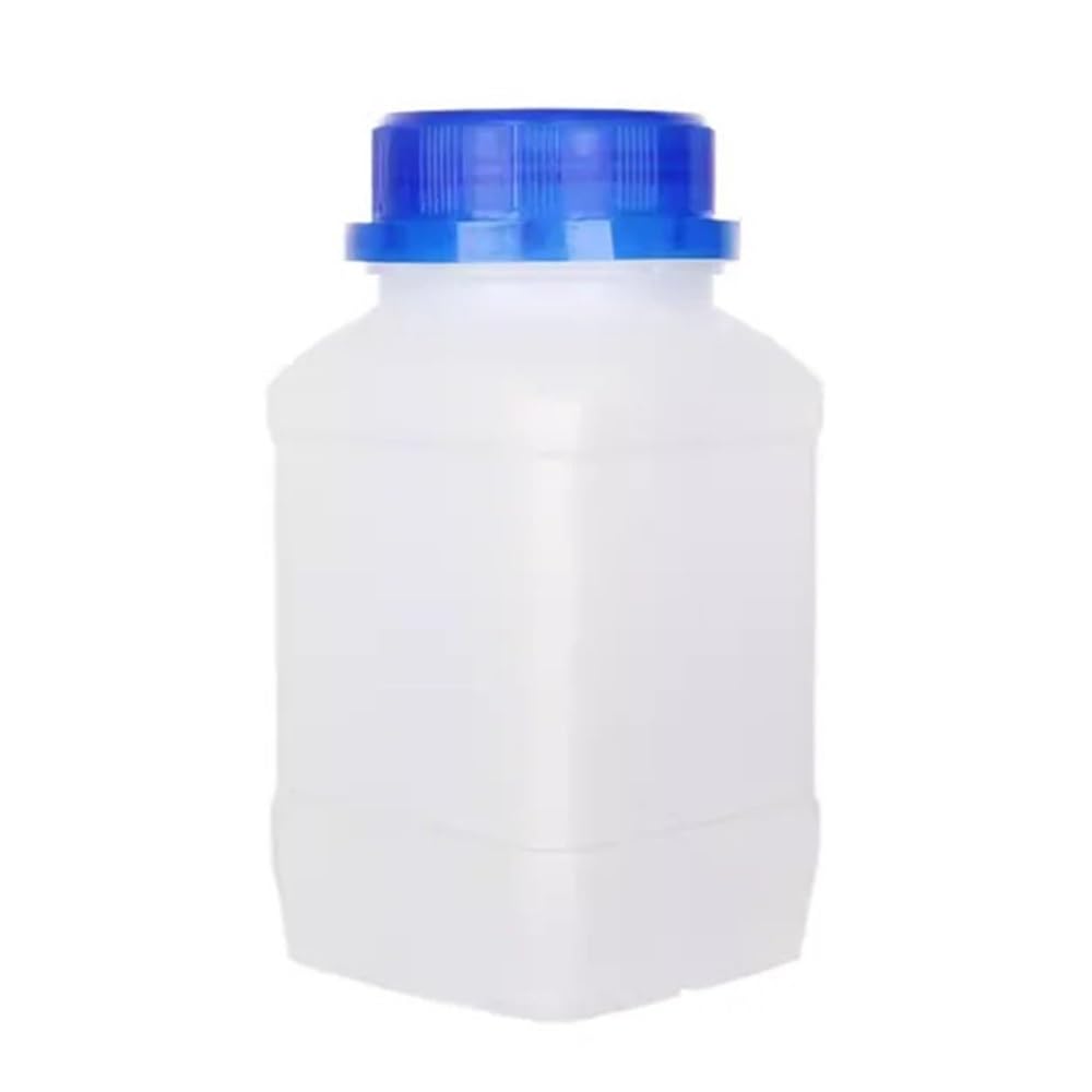 Botella de plástico cuadrada boca pequeña sellada y engrosada, vacía, for muestra 500/1000 ml Equipamiento de laboratorio