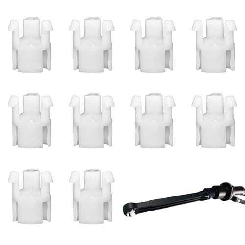 10 Pcs Clip Maître Cylindre d’Embrayage de Voiture, Clip de Boucle de Maître pour Citroen Elysee C2 C3 C4 C5 C6 pour Peugeot 307 308 408 2008 3008 207 Clutch Master Cylinder Boucle Clip 9676534480