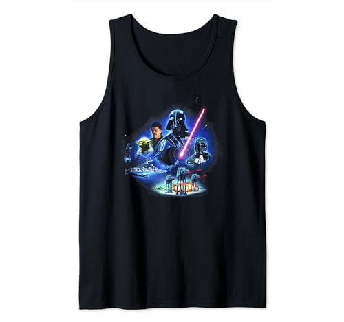 Débardeur galaxie Star Wars aux finitions soignées et motif Empire Strikes Back