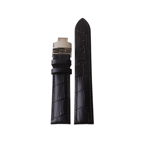 [RE] MENGKE v{vuXbg eB\ƌ݊ bNXƌ݊ Wƌ݊̂鎞vXgbv VjAvoh rvoh 18mm 19mm 20mm 21mm 22(Black silver buckle,16mm)