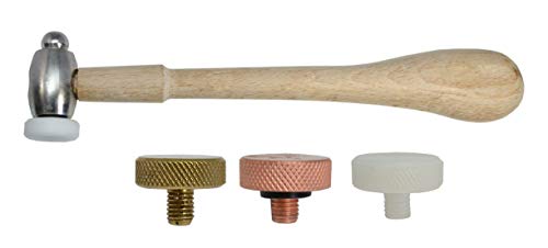 Egghead Hammer with 3 Replaceable Faces