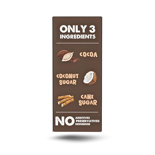 Image of Suncoco - Dark Hot Chocolate Powder Mix - 5 Sachet | 45% Luxe Cocoa | Enjoy Hot or Cold | Sweeten by Organic Coconut Sugar | 100 grams