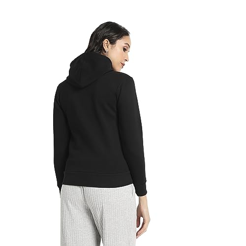 Image of PINACOLADA Women's Pullover Hoodie with Kangaroo Pockets for Casual Wear | Hooded Neck | Long Sleeve | Drawstring Closure | Cotton Sweatshirt Crafted with Comfort Fit for Everyday Wear