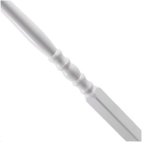 White Colonial Style Vinyl Railing Spindle (9 Pack) (1 1/2"Sq x 32 1/2")