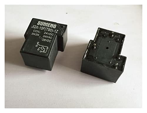 Relais JQX-15F 24V micro-relais de puissance 30A T90 commande électrique 6 pin