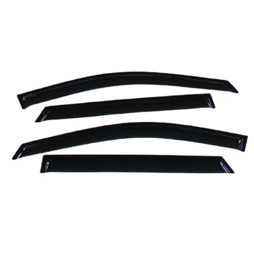 Déflecteur vitre latérale pour Hyundai Santafe 2008 2009 2010 2011 visière pluie soleil noire