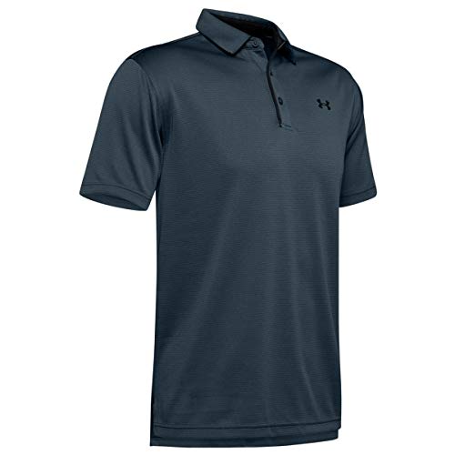 Image of Under Armour Men's Polyester Solid Tech Polo | T-Shirt | 1290140-001