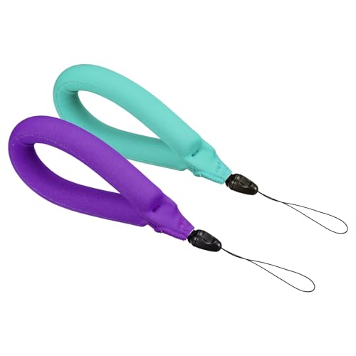 Sangle de poignet flottante imperméable et légère 250g bleu et violet