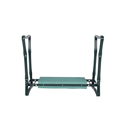 Chicreat tuinkrukje, met twee opbergzakken, kniebeschermer, groen - Afbeelding 8