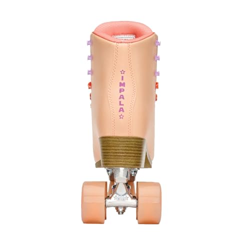 Impala Rollerskates Impala Quad Skate (Big Kid/Adult) Apricot 8