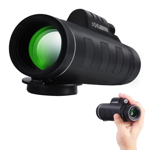 DFlamepower 10x42 HD Monocular with Full Optical Prism and Dual Focus Telescope, Waterproof, Portable Spotting Scopes for Birdwatching - Image 3