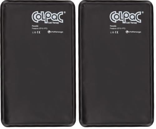 Image of Chattanooga ColPac - Black Polyurethane - Half Size - 6.5 in x 11 in (Pack of 2)
