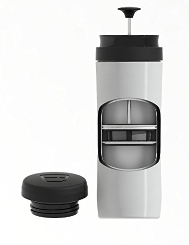 ESPRO P1 Travel Tea Press, 12 oz, Matte Black