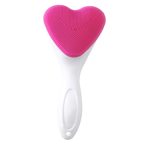 Healeved Facial Cleansing Brush for Women Soft Silicone Face Exfoliator Scrubber