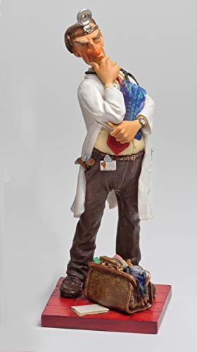 Guillermo Forchino The FO84003 Figure The Doctor, Resin, Multi-Colour, 20 x 10 x 24 cm, Multi-coloured - Image 2