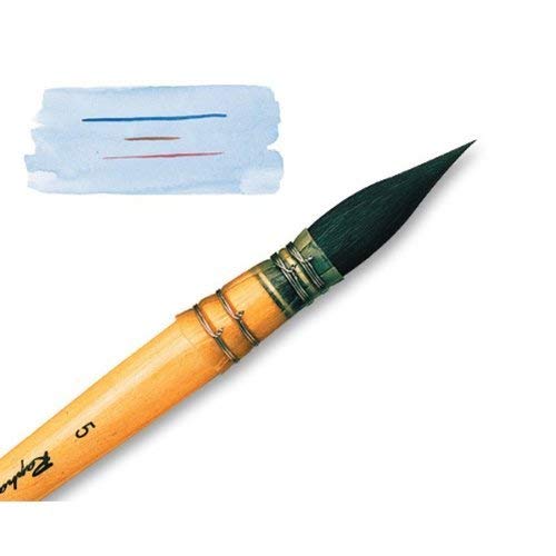 Pinceau Lavis aquarelle Petit Gris Pur Monte Sur Plume No.2