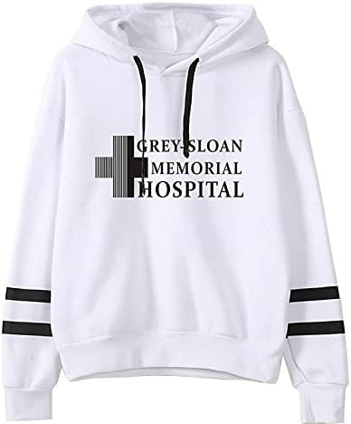 UBUB Gray Sloan Memorial Hospital Hoodie Meredith Gray Derek Shepherd Greys  Hoodie Greys Anatomy Pullover Sweatshirt : Amazon.pl: Moda