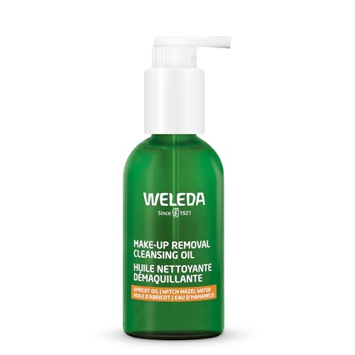 Weleda - Aceite Limpiador Desmaquillante, Limpia y Desmaquilla la Piel, en Profundidad, Sin Dejar Sensación Grasa, para Rostro y Ojos, Apto para Veganos, para Todo Tipo de Pieles - 150 ml