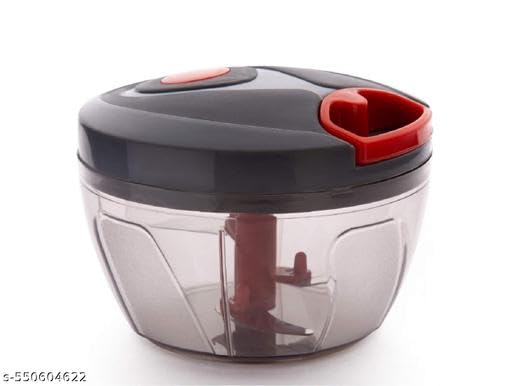 Image of Trendy Chopper Combo, 1100ml Push Handy Chopper with 450ml Dori Cutter, Quick Onion Fruit Vegetables Cutting Kitchen Set