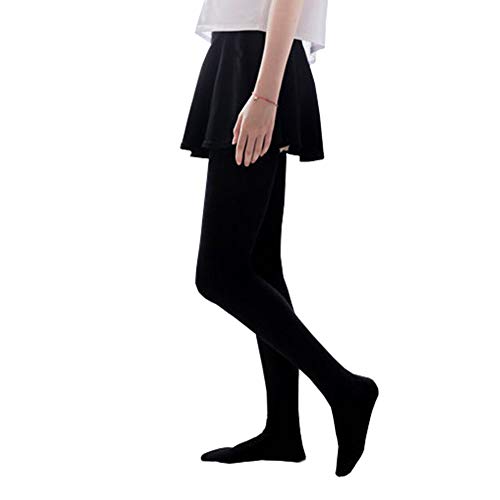 Bakicey Damen Kniestrümpfe Socken Overknee Strümpfe, Mädchen 80cm Strumpfhosen Baumwollstrümpfe Stützkniestrümpfe Gestrickte Strick Socken Hoch, Schwarz, 80 Cover