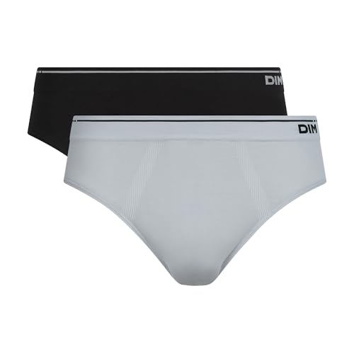 DIM Slip Seamless Coton x2 Lot de 2 Homme