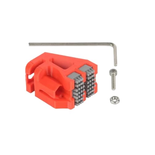 �݊���������܂�Bambu Lab X1/P1S �V���[�Y�ɑΉ� - �V���R���m�Y�����C�p�[�u���V�}�E���g�v�����g�w�b�h�N���[�i�[(Red)