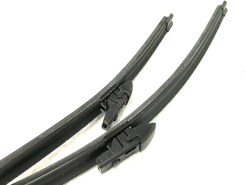 Image of Oshotto Frameless (O.E.M Type) Wiper Blades Compatible with BMW X3 (2017-2024) (26 inch / 20 inch)