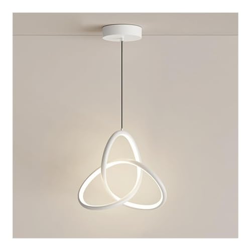 Lámpara de techo LED ajustable con silueta de anillo irregular de 17W 2