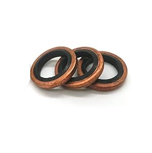 Jnhgshuaisdf Verbundscheibendichtung Kupfer NBR O-Ring Dichtung