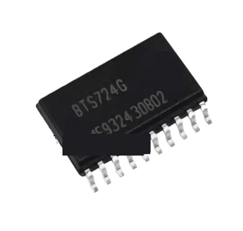 El Chip BTS724G soluciona fallos con su interruptor de 4 canales de 24V y protección térmica