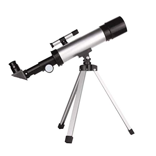 Telescopio Astronómico Refractor 50mm 360mm con Trípode Ajustable miniatura 1