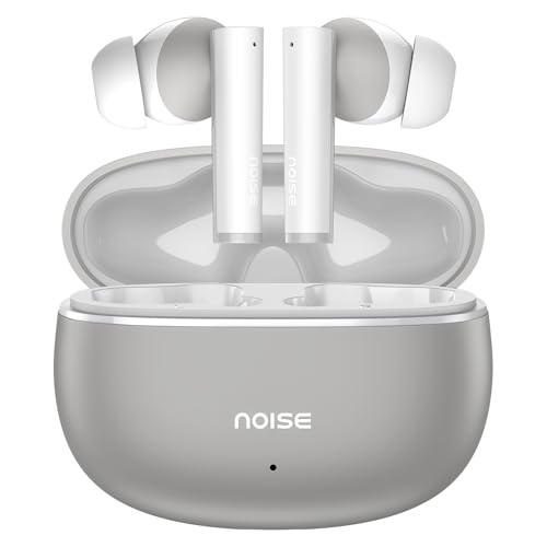 Image of Noise Buds VS501 in Ear Truly Wireless Earbuds with 50H of Playtime, Quad Mic ENC, 10Mm Driver, Dual Device Pairing, Dual Color Tones, BT V5.3 (Ivory Grey)