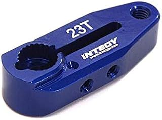 Integy RC Model C28140BLUE Billet Machined Alloy Servo Horn 23T for KO & JR Type Servo (r=20mm)