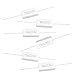 Chanzon 10pcs 5W Ceramic Cement Resistor 22 Ω ohm ±5% Tolerance Wirewound Induction 22R