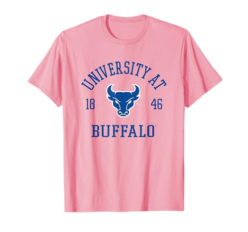 Buffalo Bulls Stamp Pink Officially Licensed T-Shirt