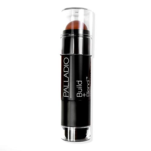 Palladio Contouring Makeup Stick BUILD + BLEND Contour Stick Makeup, Face Makeup for Perfect Sculpting Look, 0.23 Ounce (Amber Glow)