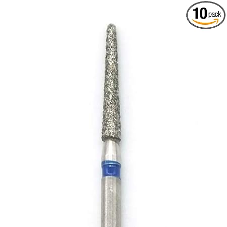 ADDLER Bur TR-25 Air Rotor FG Diamond Multilayered coated Abrasive Autoclavable Head size 016 Pack of 5 Burs Dental