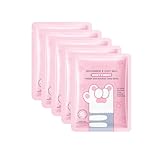 5 Pairs Handmasken, Hand Mask, Feuchtigkeitsspendende Handschuhe Whitening-Handmaske, für die Handpflege Pflegende Regenerierende Peeling-Maske für Trockenes Altern und Rissige Hände