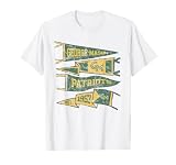 George Mason University Patriots Distressed Pennants T-Shirt