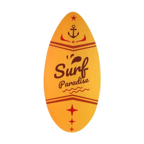 Tabla de Skimboard de Madera para Playa, Surf, Arena y Agua, Ideal para Niños y Niñas Principiantes 76x45 cm