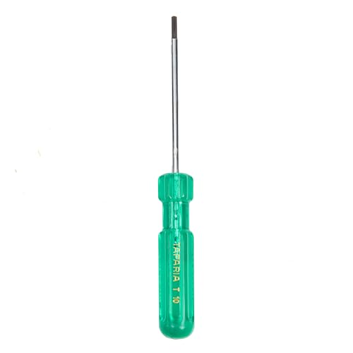 Image of TAPARIA, 4 PC SCREWDRIVERS SET, (T - 5, T - 6, T - 8, T - 10), 4 x TORX SCREWDRIVER. Used for Industrial application, DIY, Electrical, Carpentary, Plumbing, Professional and Home use.