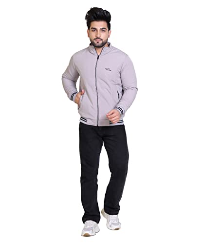 Image of Brazo Embrace both warmth and style Men's Solid Winter Wear Jacket - Stay fashionable and cozy in this must-have outerwear piece for the winter season.