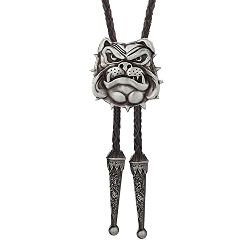 Bolo cravate homme cadeau idée accessoire costume original chien