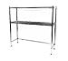 Metro 2KR346MC Inter Four Keg Rack With One Dunnage Rack - 42" X 18" X 64 1/8" - Intermetro-2KR346MC