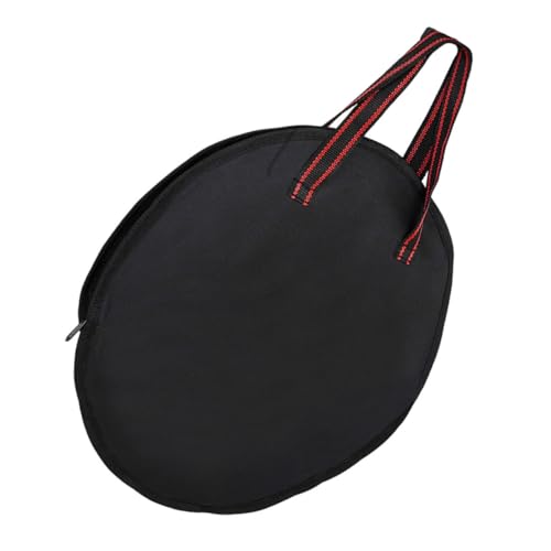 BESPORTBLE Silent Drum Pad Carrying Bag Durable Percussion Instrument Storage for Snare Drum Drumsticks and Accessories Lightweight Portable Design