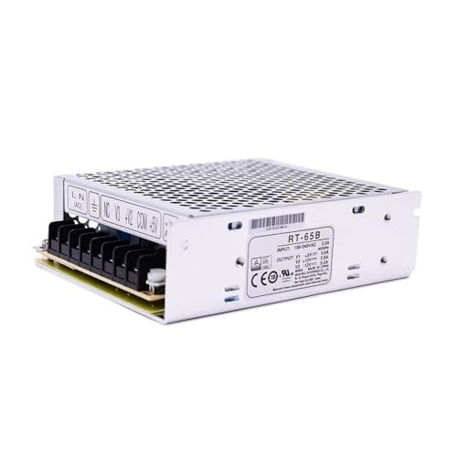 Alimentation à découpage RT-65D triple sortie 65W Mean Well