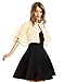 BUCUXE Soft Chiffon Shawl Wraps Shrug for Evening Wedding Women Accessories(Champagne)